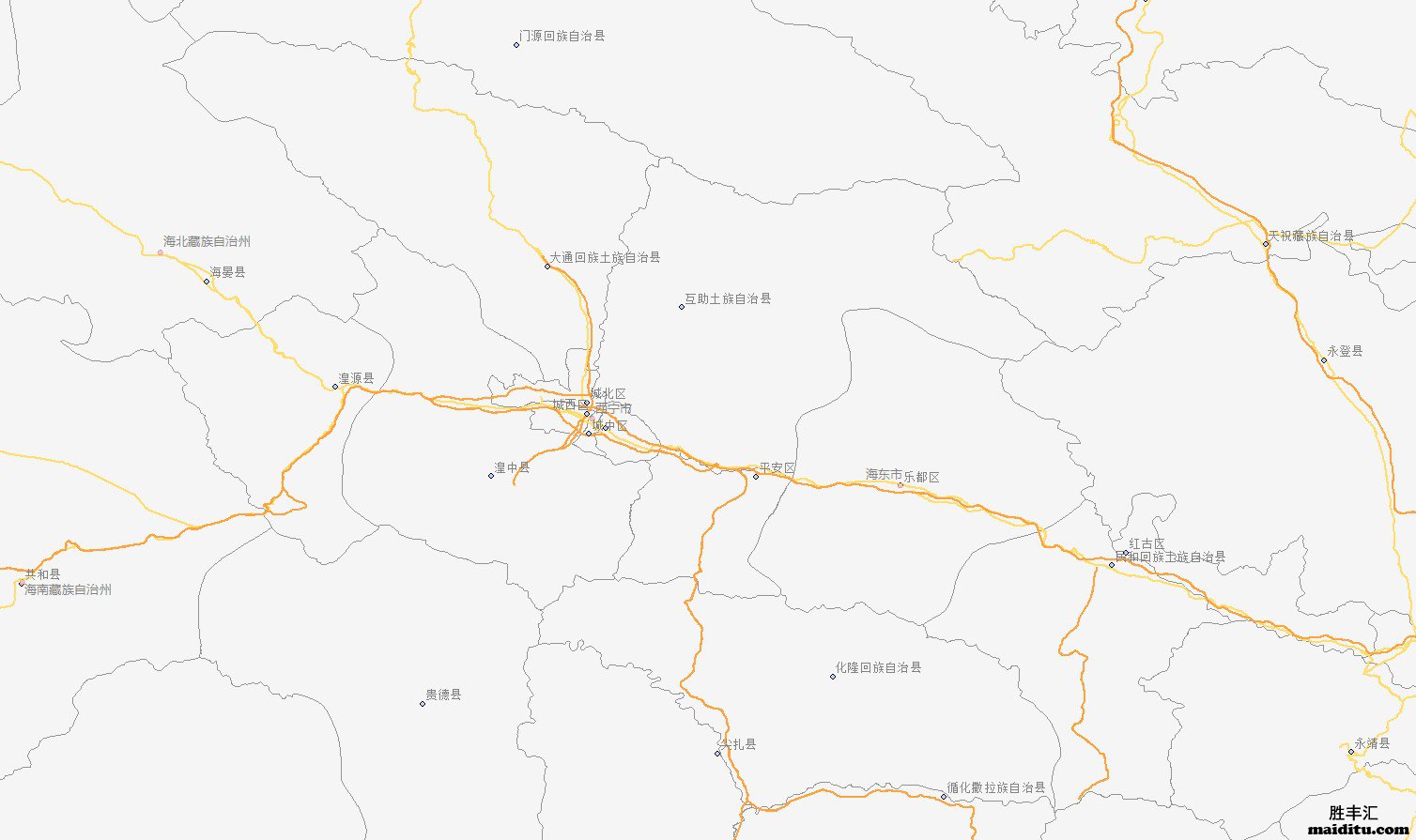 青海省Arcgis电子地图销售