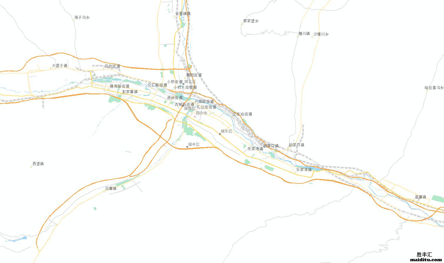 青海省电子地图销售