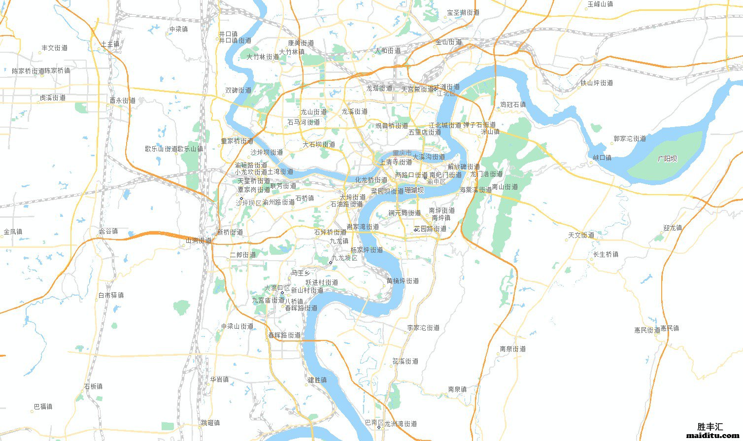 重庆市电子地图销售