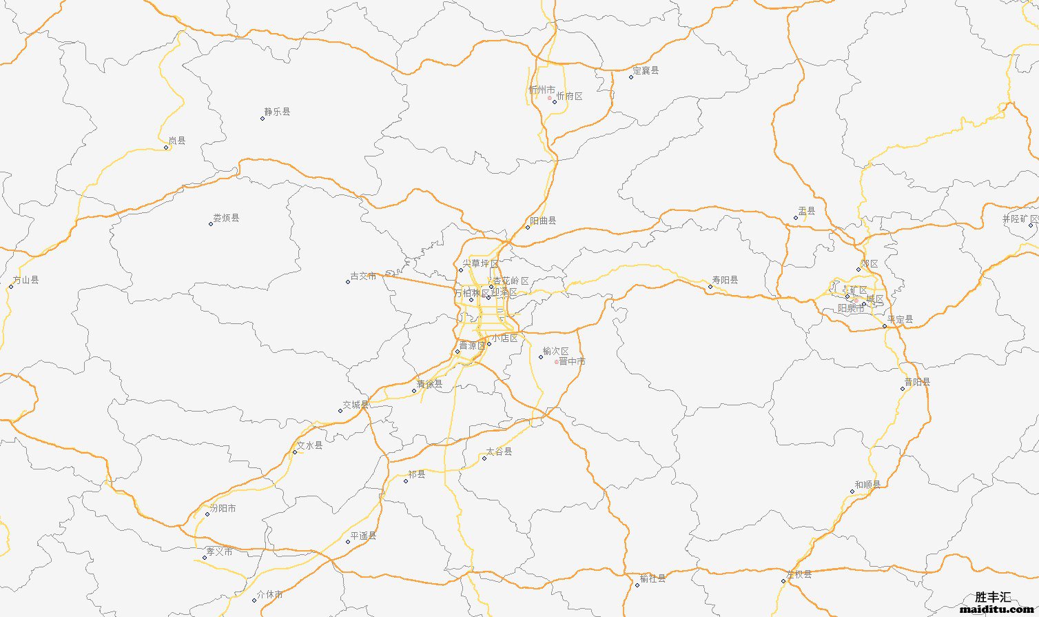 山西省Arcgis电子地图销售