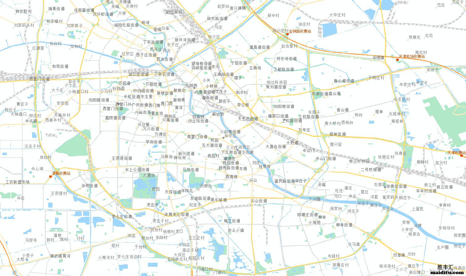 天津市电子地图销售