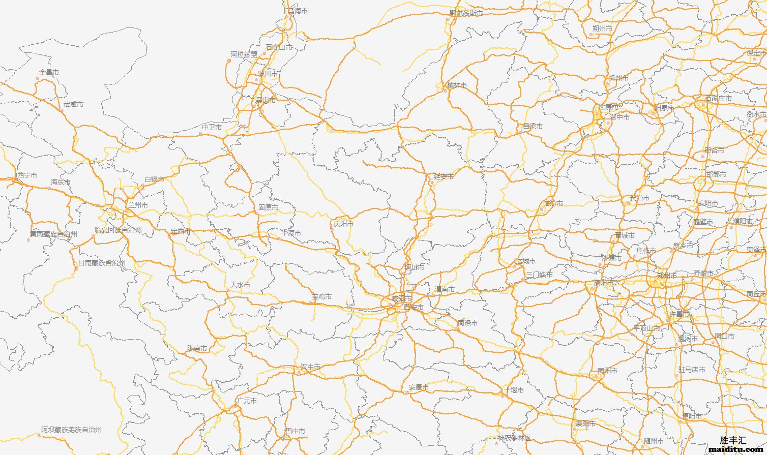 陕西省mapinfo电子地图销售