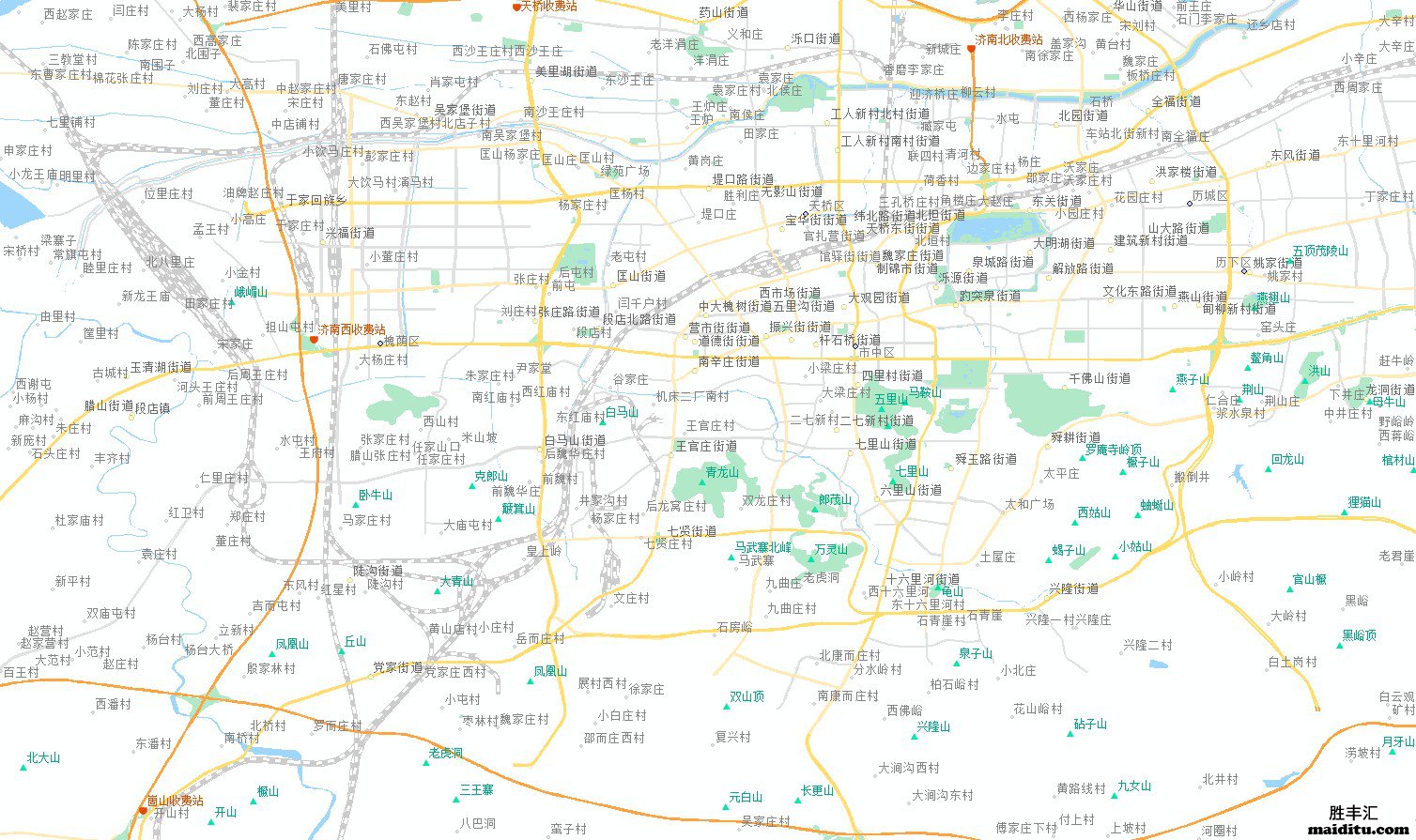山东省电子地图销售