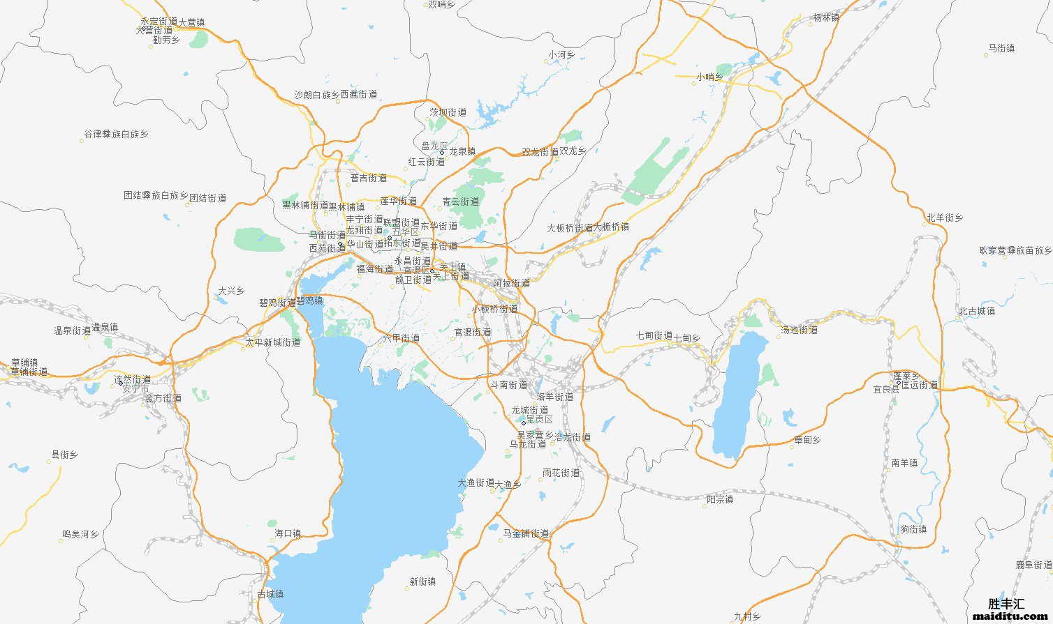 云南省电子地图销售