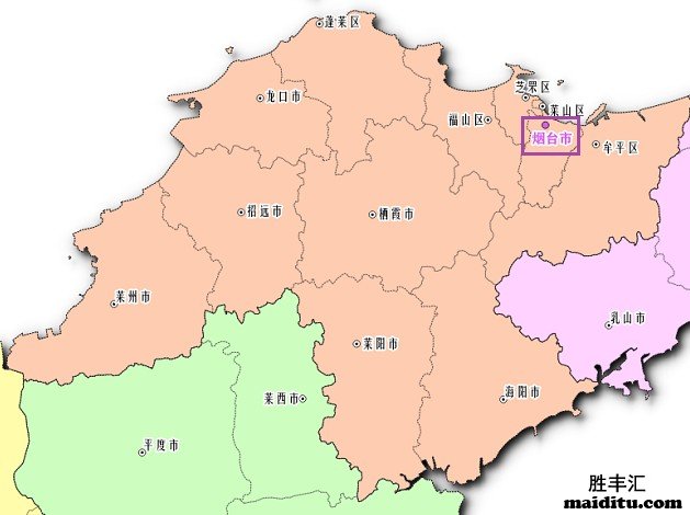 2022年最新版山东省矢量电子地图