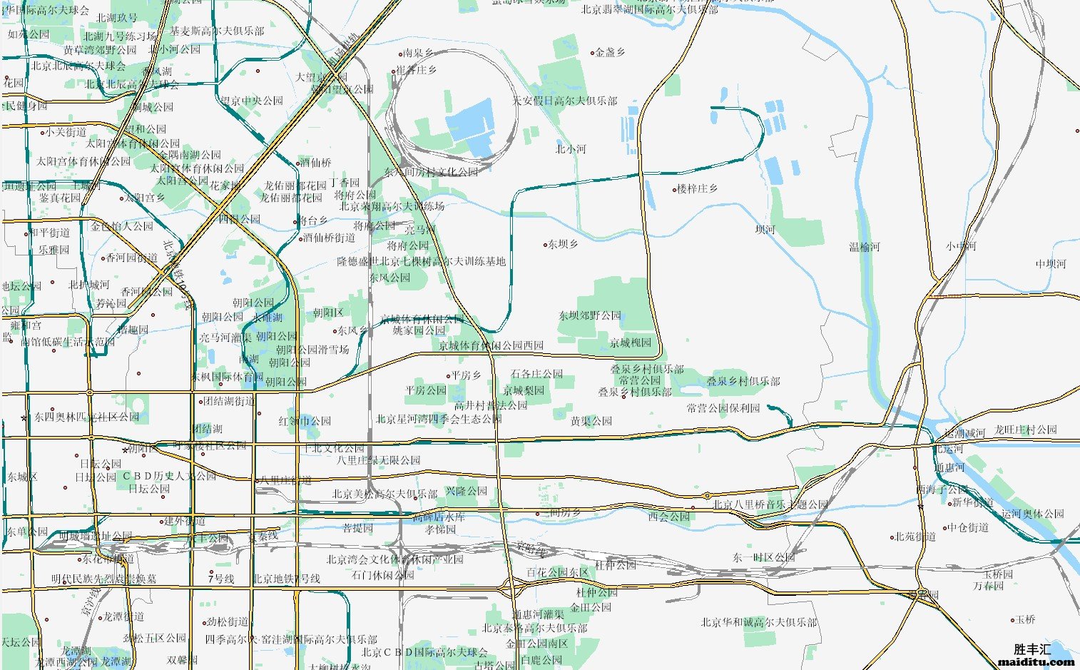 北京市朝阳区mapinfo格式电子地图销售