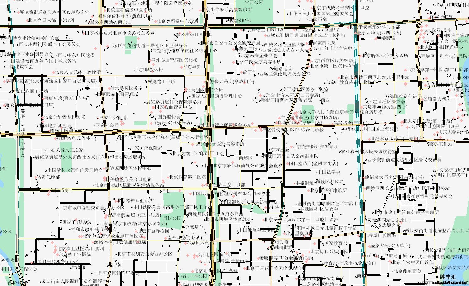 北京市西城区mapinfo格式电子地图销售