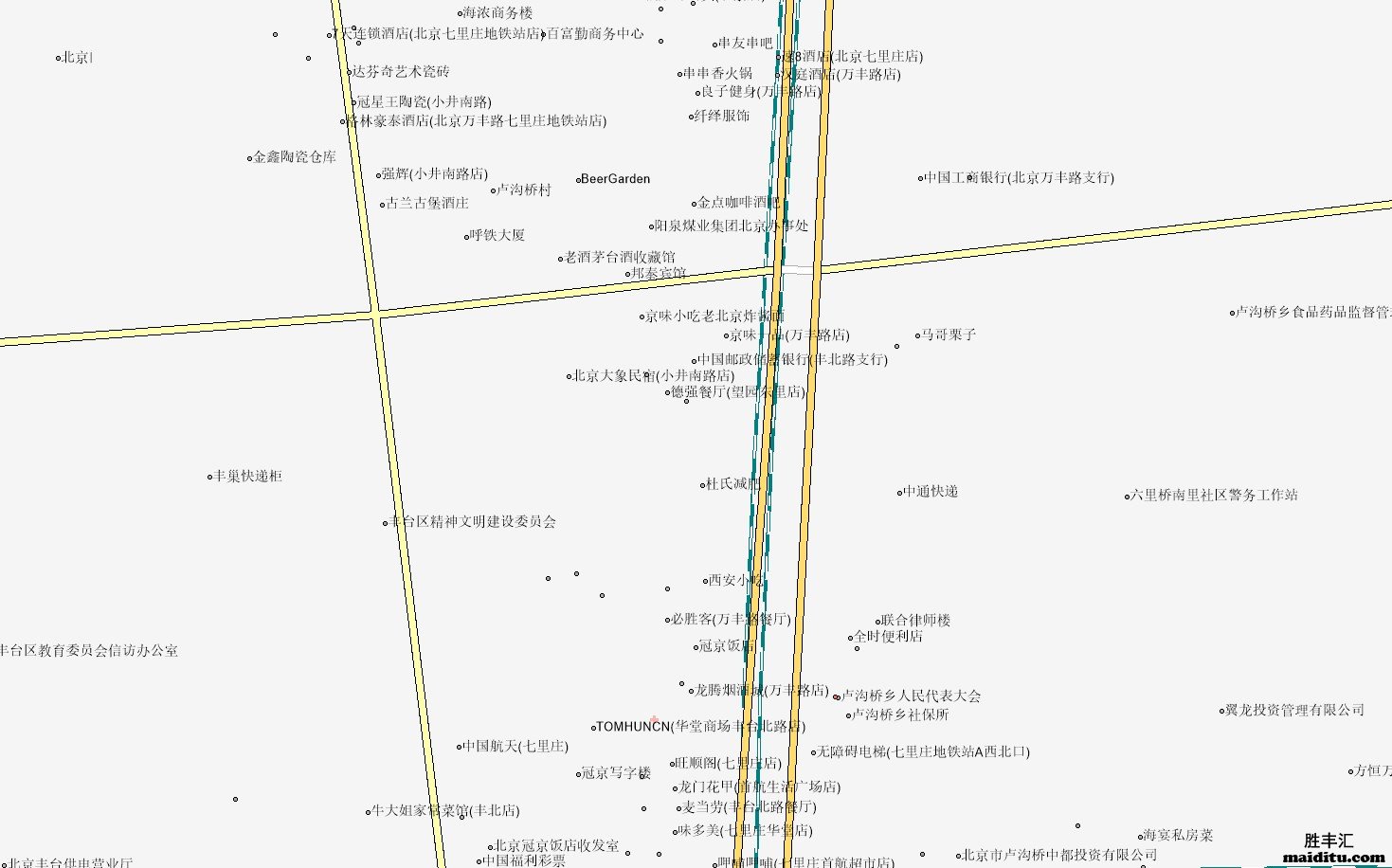 北京市丰台区电子地图销售