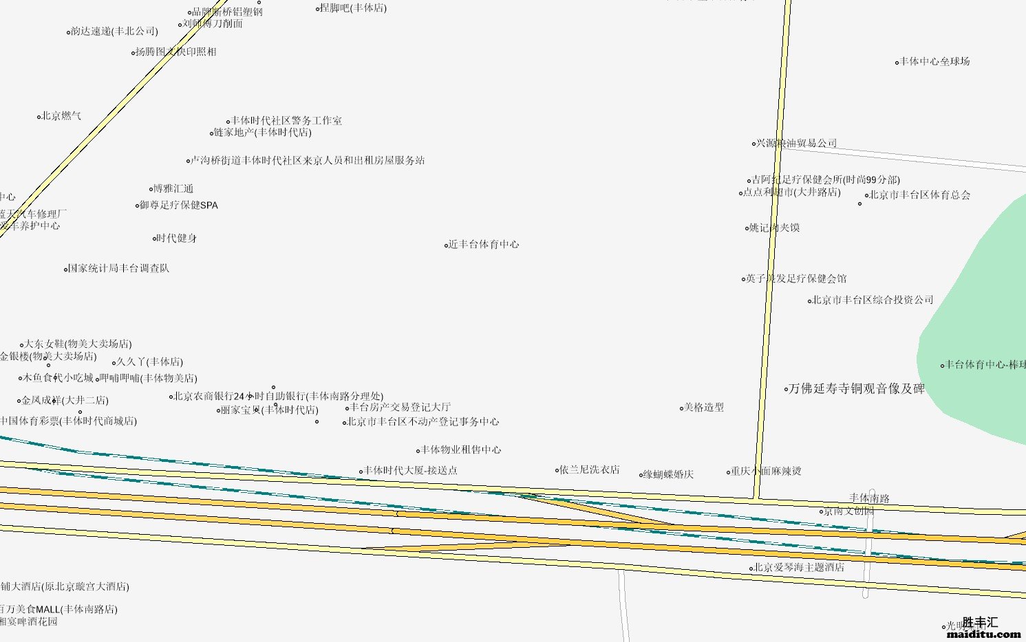 北京市丰台区mapinfo格式电子地图销售