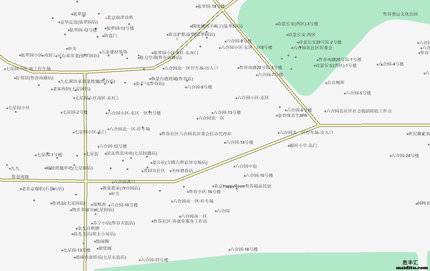 北京市石景山区MapInfo格式电子地图销售