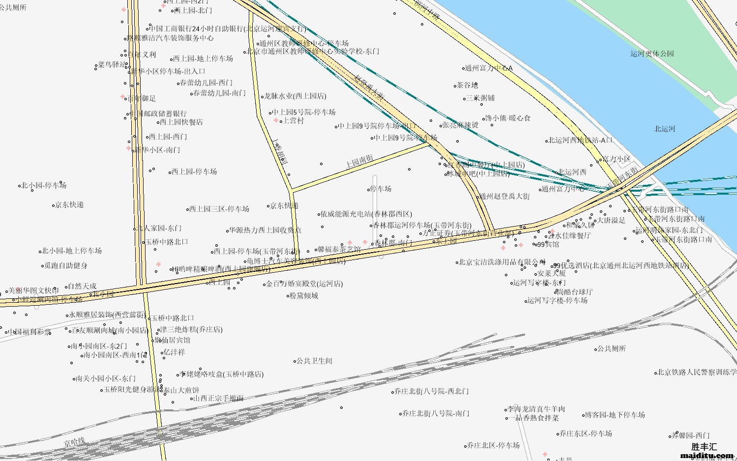 北京市通州区mapinfo格式电子地图销售