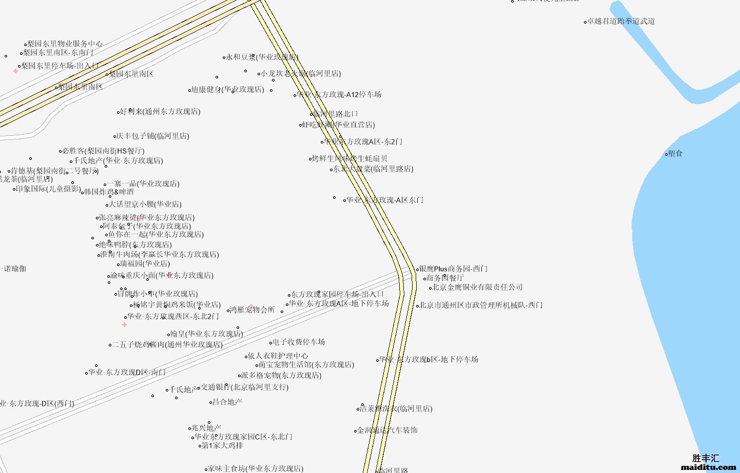 北京市通州区arcgis格式电子地图销售