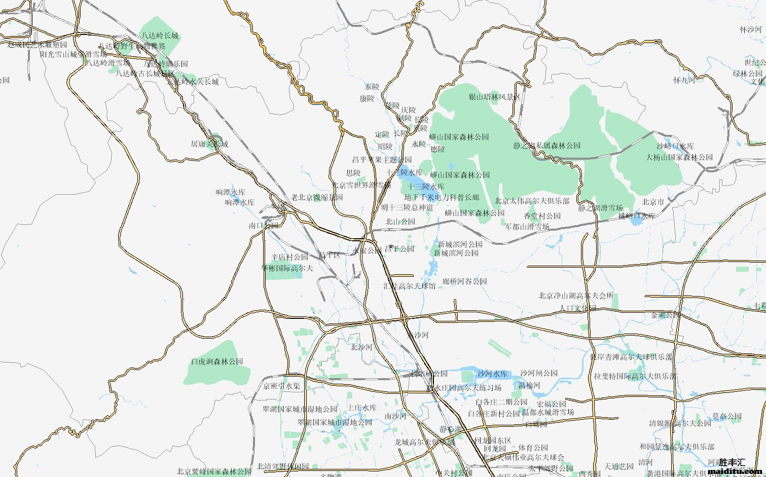 北京市昌平区电子地图销售