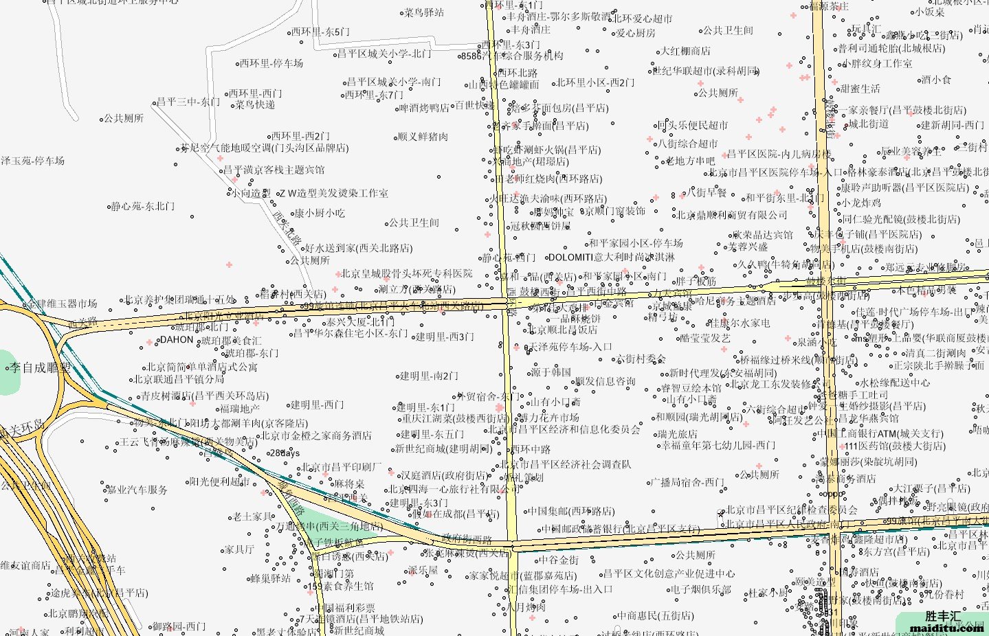 北京市昌平区arcgis格式电子地图销售