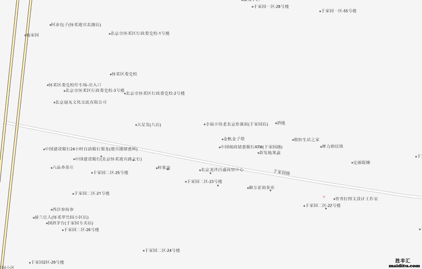 北京市怀柔区mapinfo格式电子地图销售