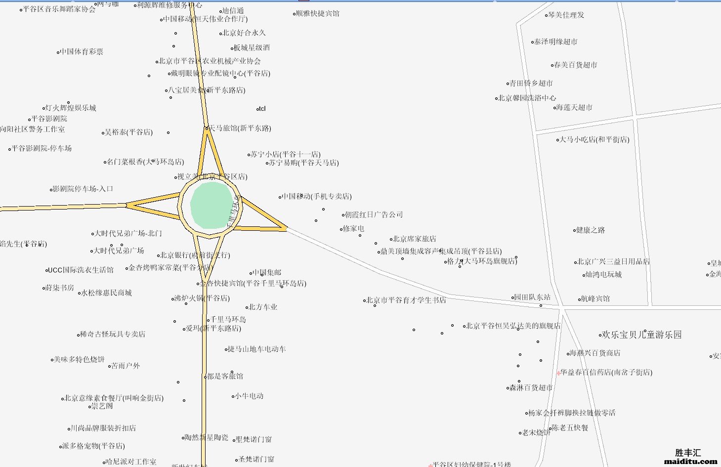 北京市平谷区supermap格式电子地图销售