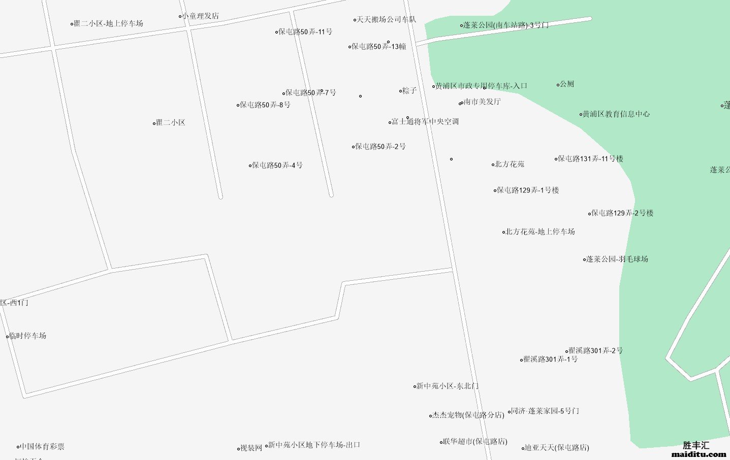 上海市黄埔区电子地图销售