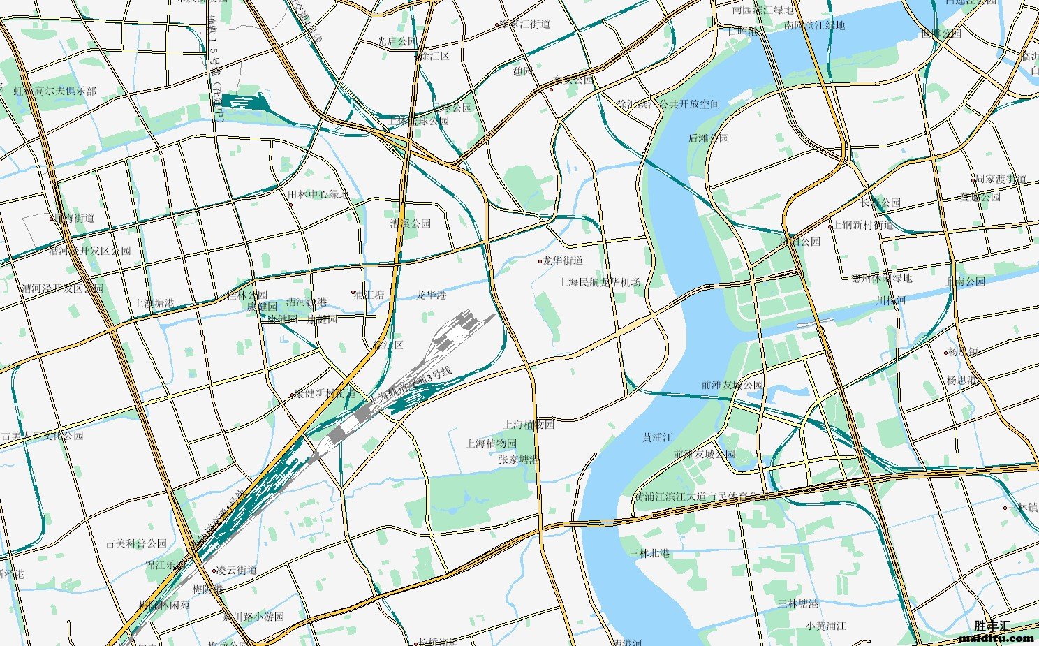 上海市徐汇区mapinfo格式电子地图销售