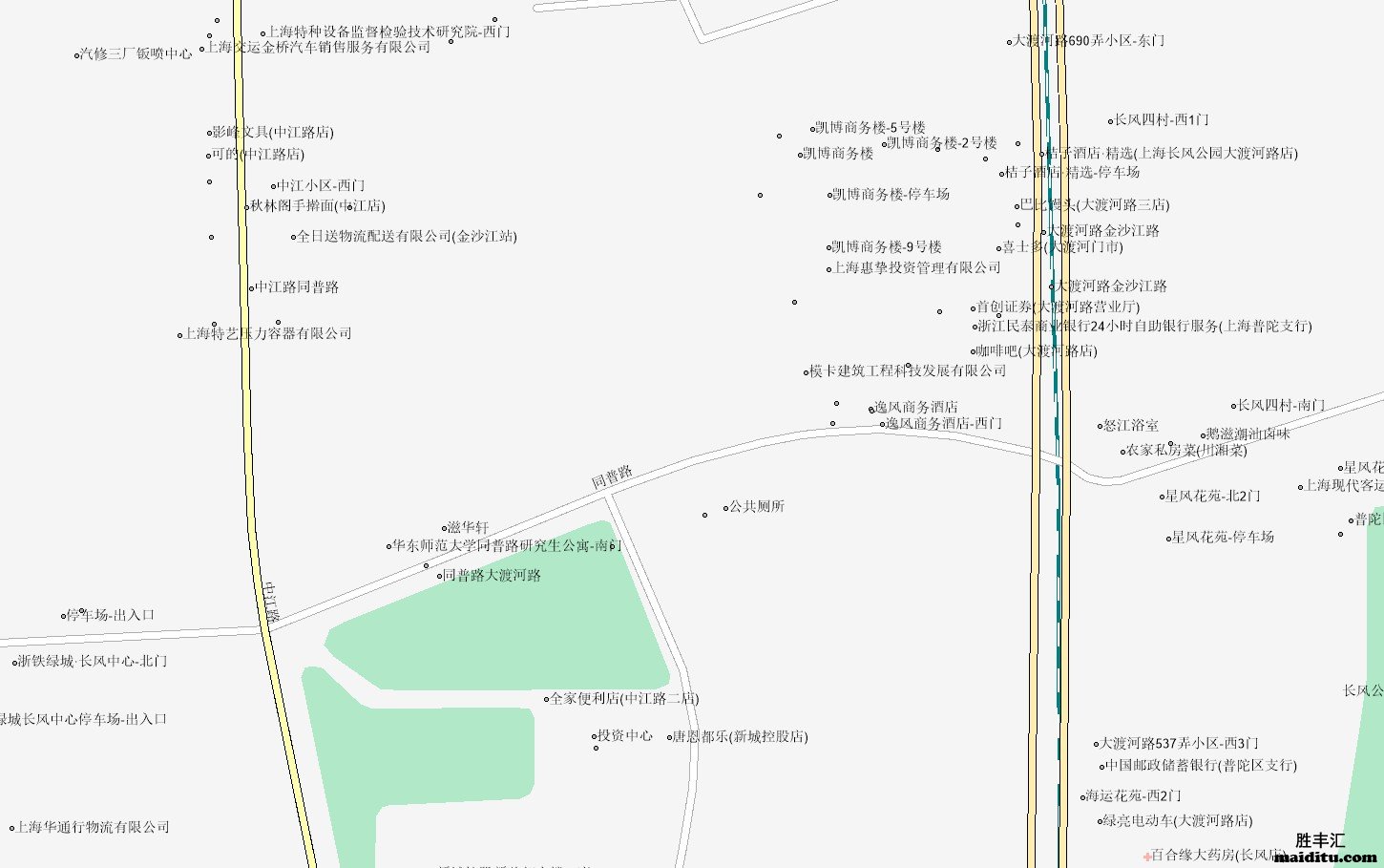 上海市普陀区supermap格式电子地图销售