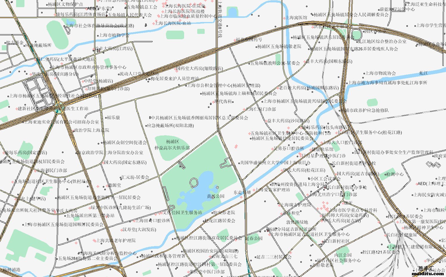 上海市杨浦区电子地图销售