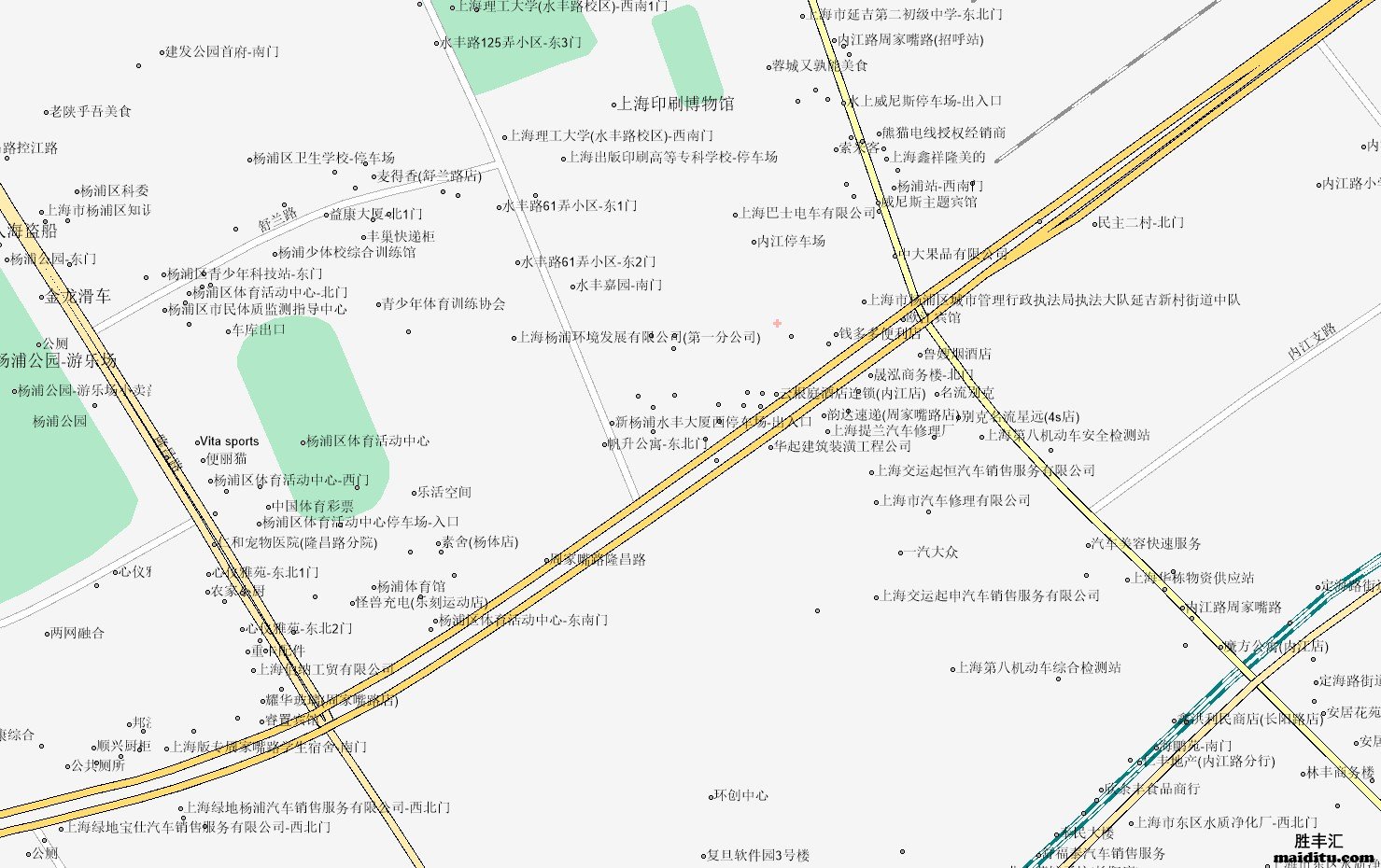 上海市杨浦区电子地图销售