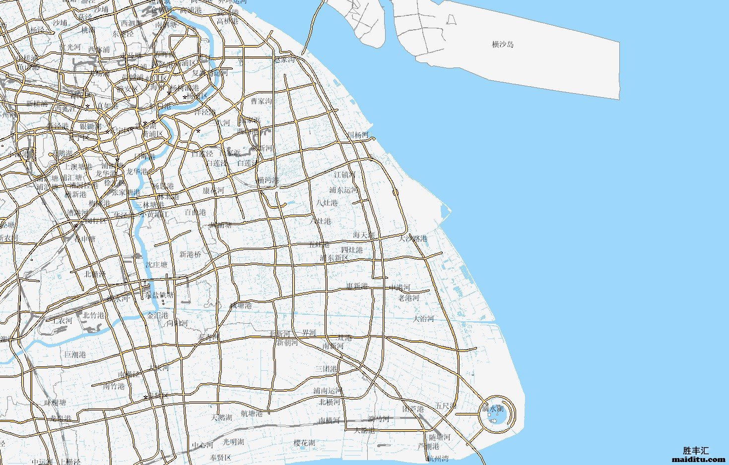 上海市浦东新区电子地图销售