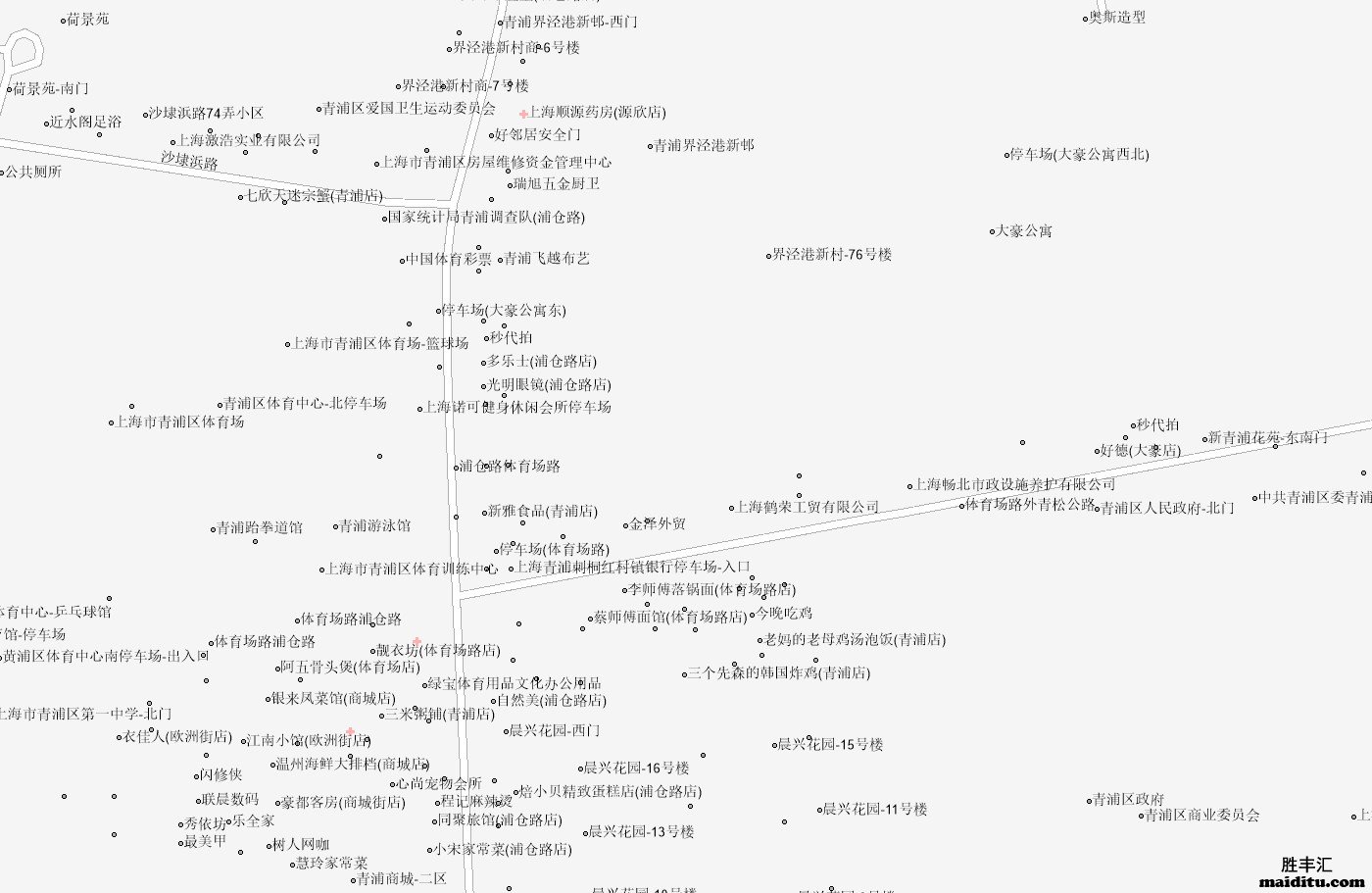 上海市青浦区supermap格式电子地图销售