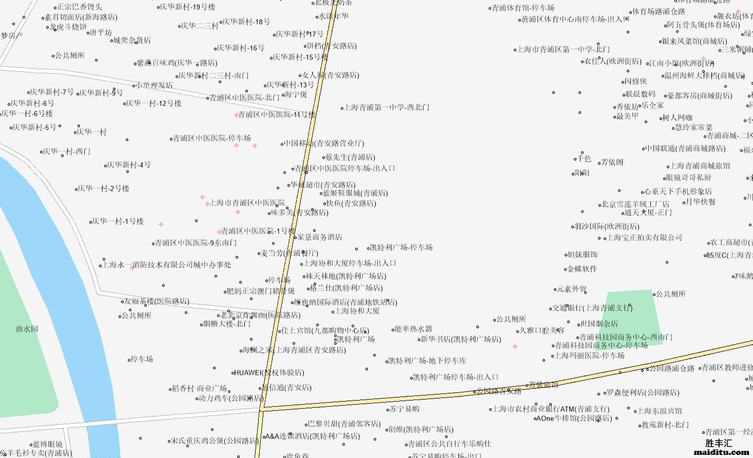 上海市青浦区autocad格式电子地图销售