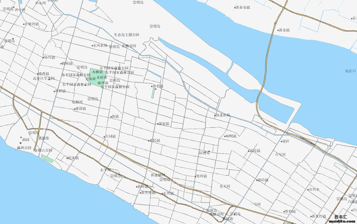 上海市崇明区mapinfo格式电子地图销售