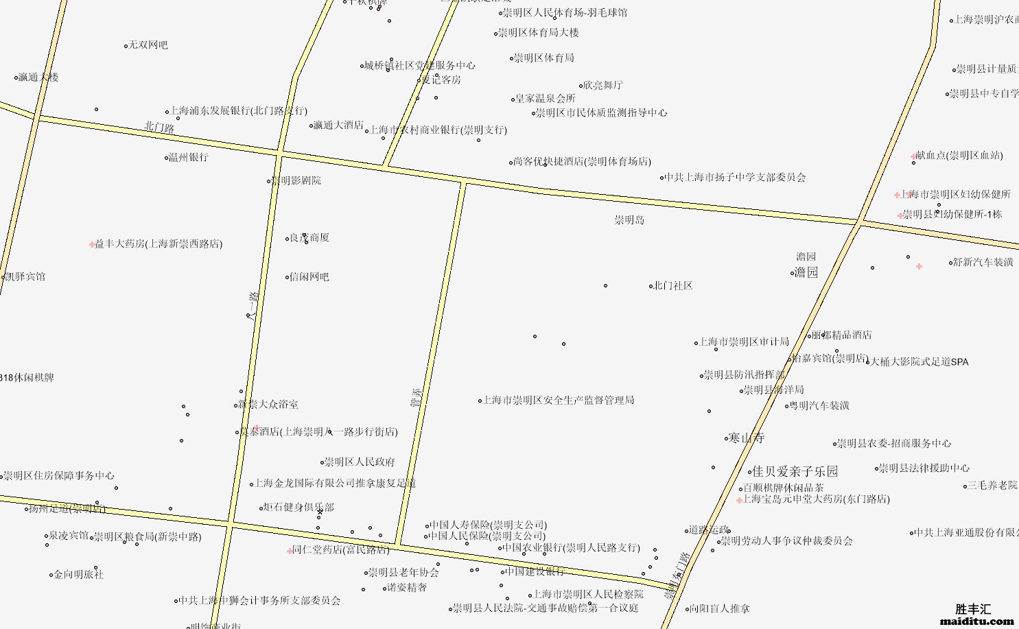 上海市崇明区电子地图销售