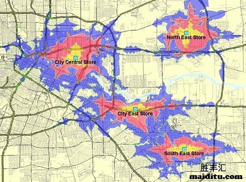 ArcGIS地图的类型-分析地图
