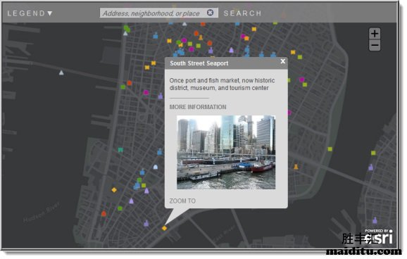 使用ArcGIS Web 地图