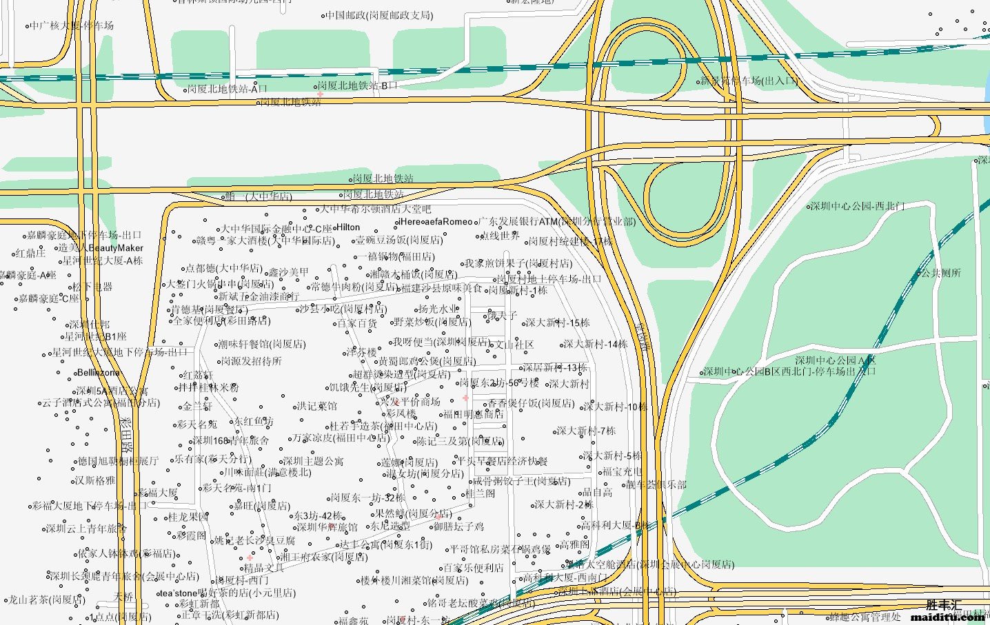 广东省深圳市supermap格式电子地图销售