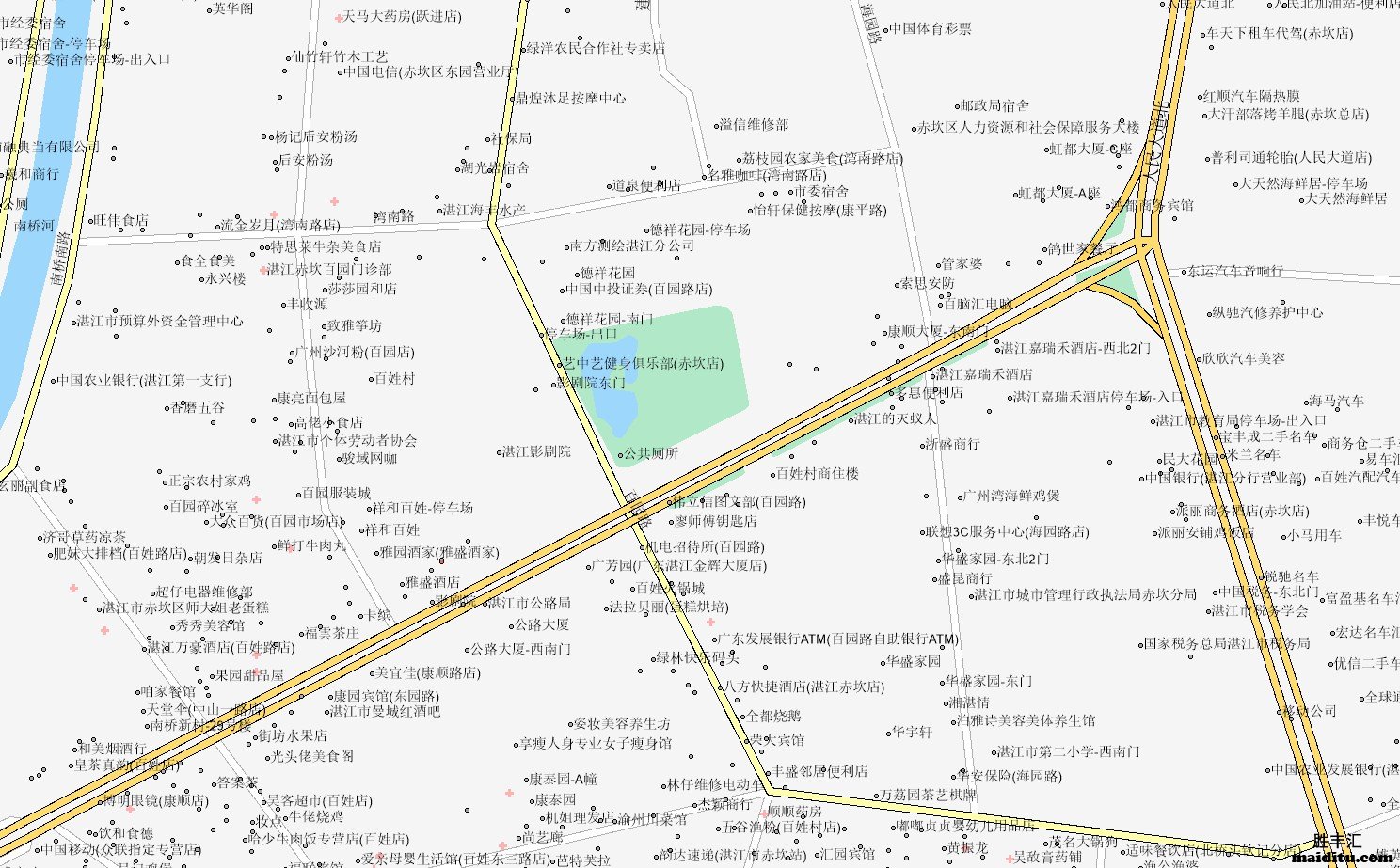 广东省湛江市supermap格式电子地图销售
