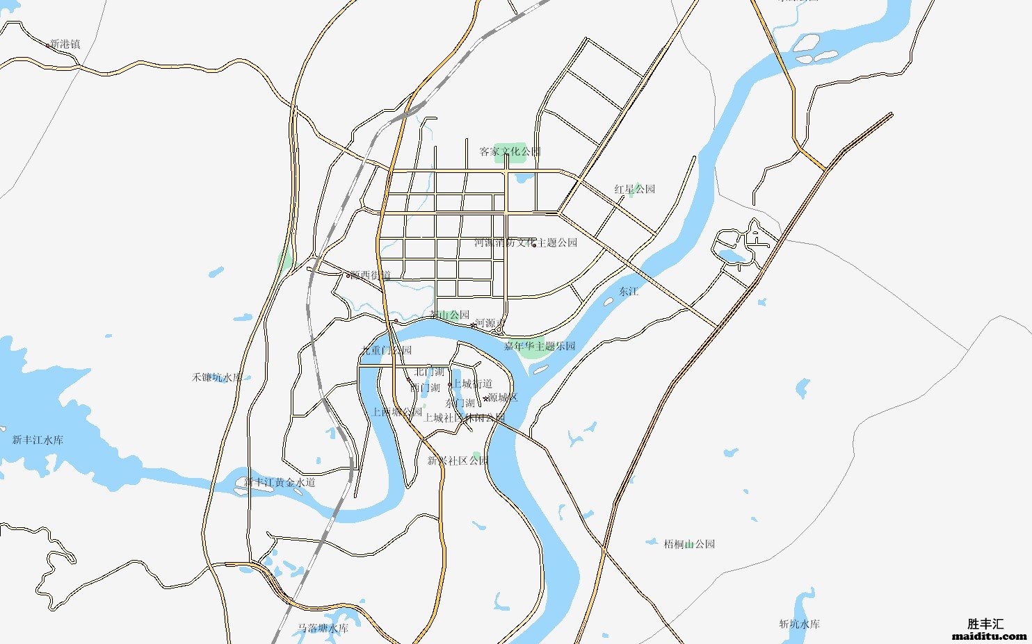 广东省河源市arcgis格式电子地图销售