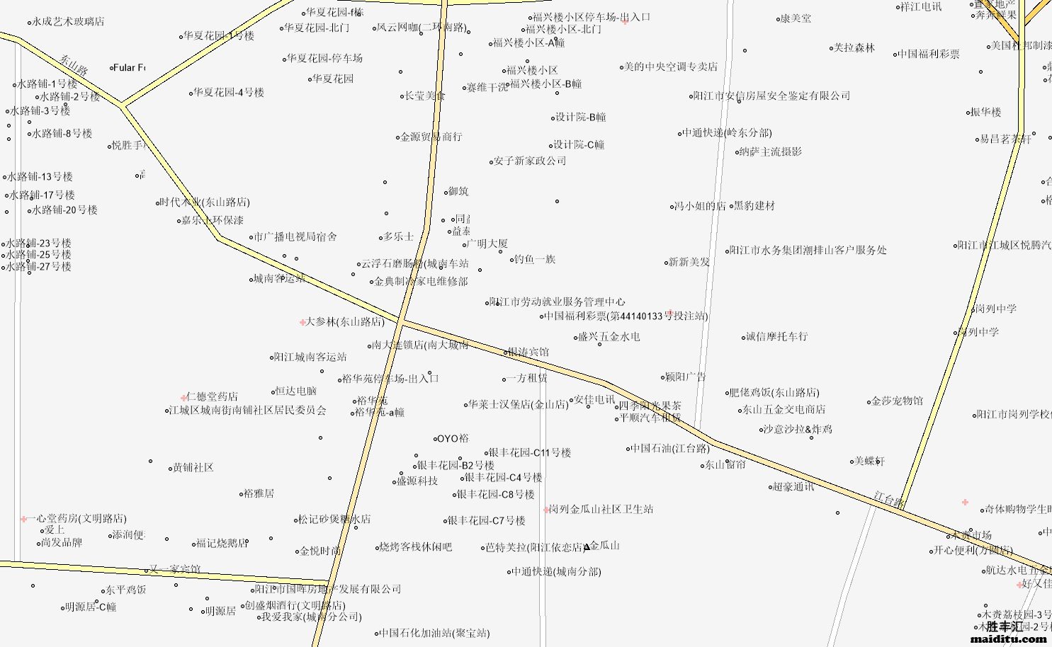 广东省阳江市电子地图销售