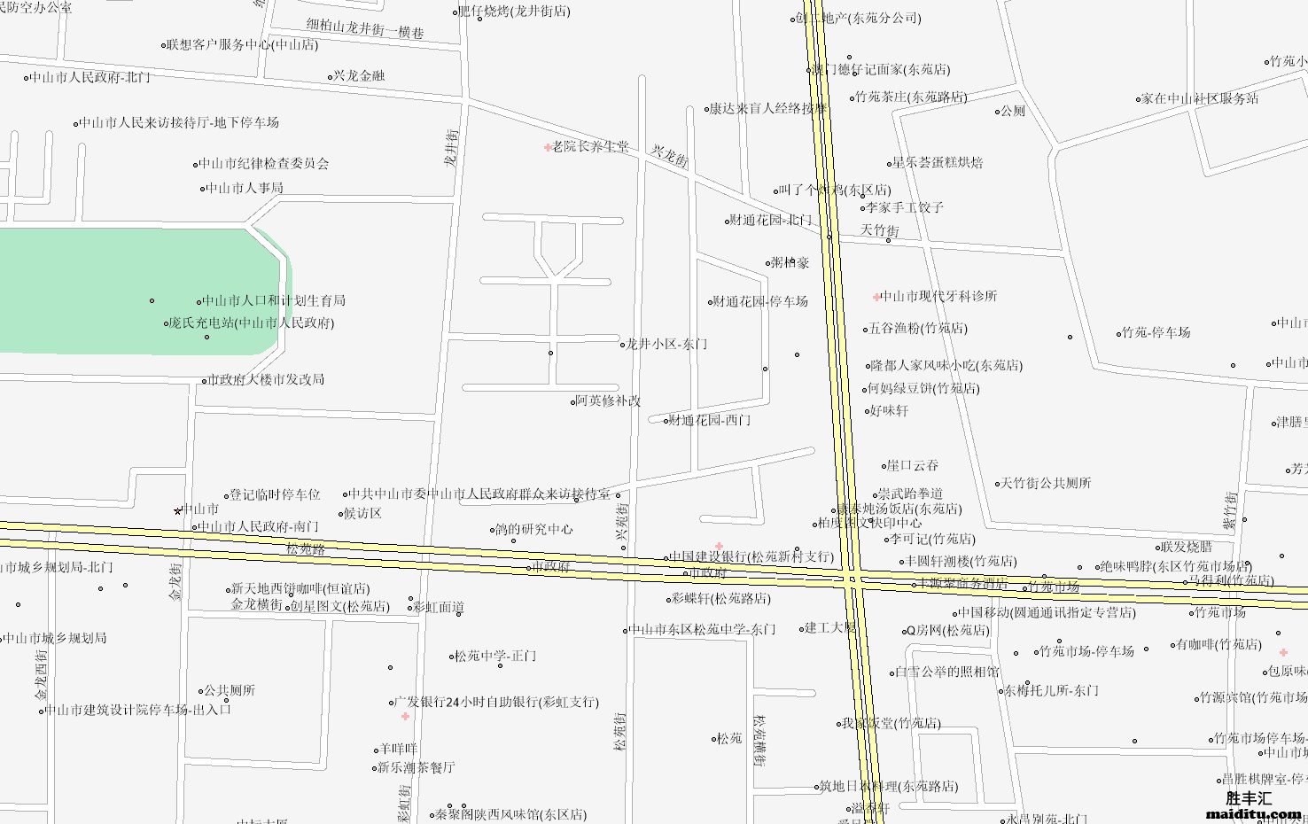 广东省中山市autocad格式电子地图销售