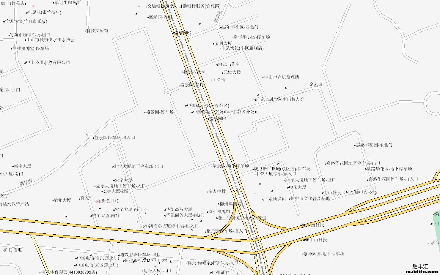 广东省中山市电子地图销售