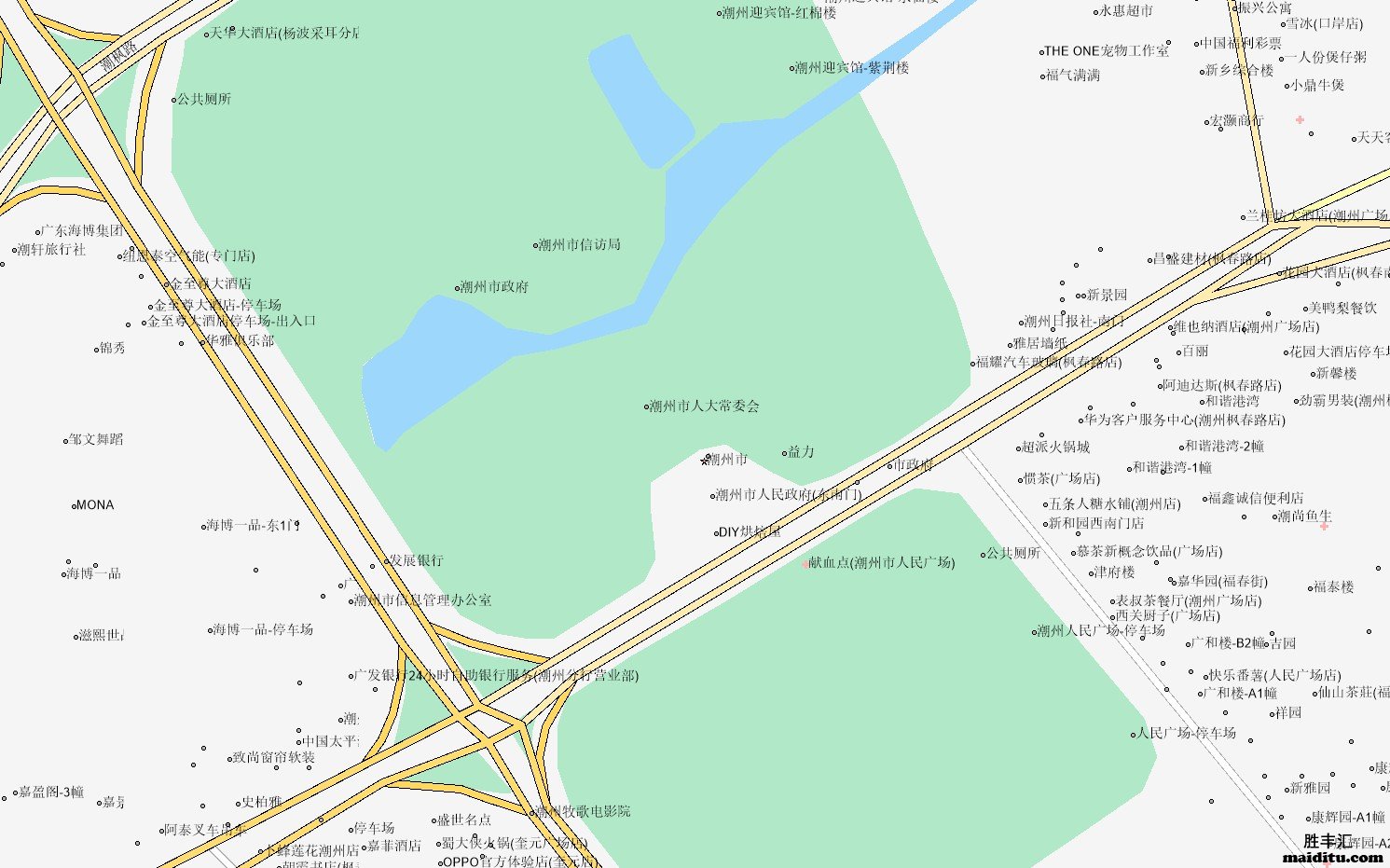 广东省潮州市arcgis格式电子地图销售