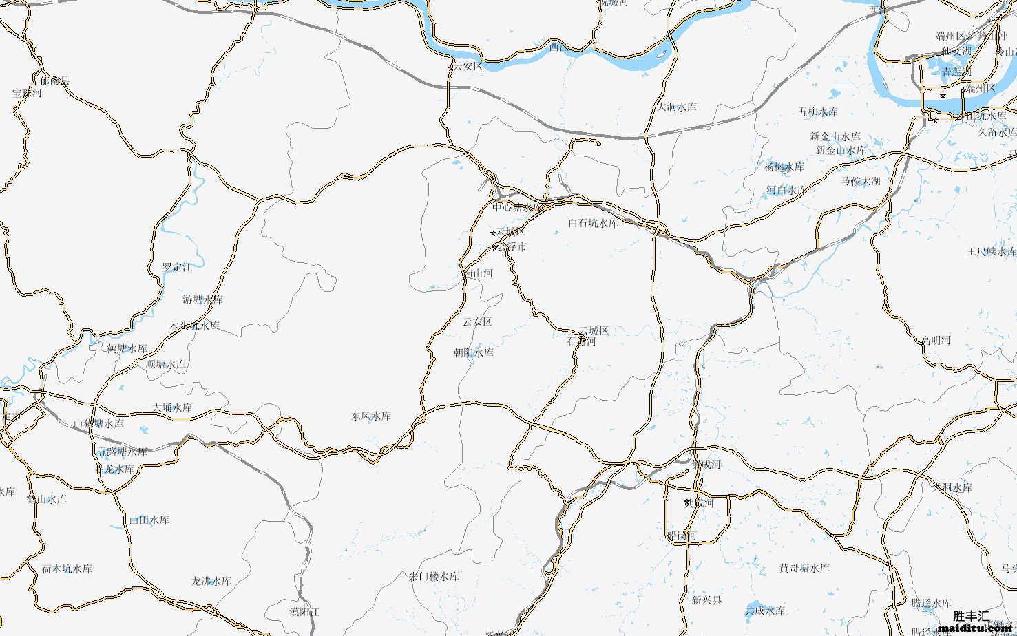 广东省云浮市电子地图销售