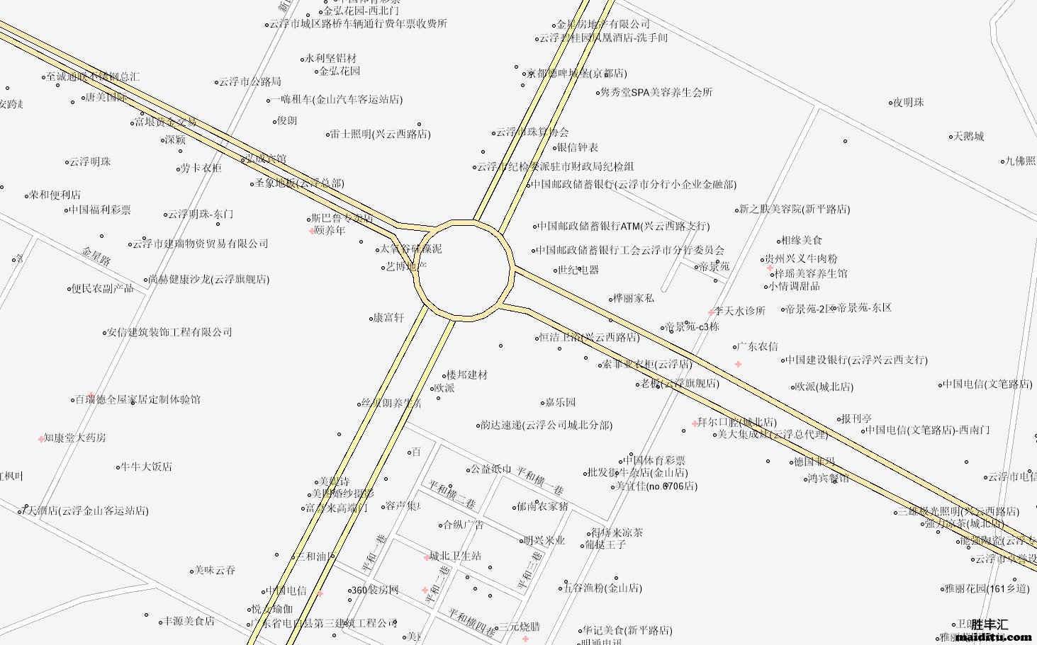 广东省云浮市arcgis格式电子地图销售