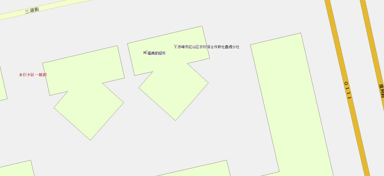 建筑物轮廓地图销售 supermap格式